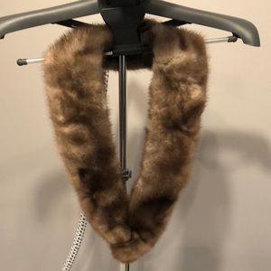 Vintage Mink Brown Collar